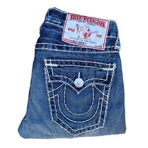 Vintage True Religion Jeans Size 31 BILLY SUPER T Blue